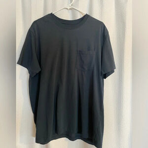 Eddie Bauer Dark Blue Pocket Tee T-shirt Size XL